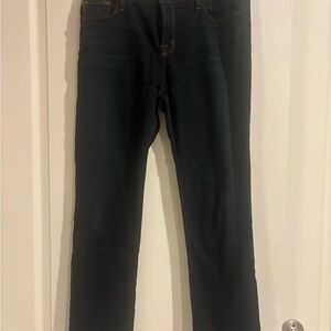 J Brand Women's Dark Blue Straight Leg Jeans